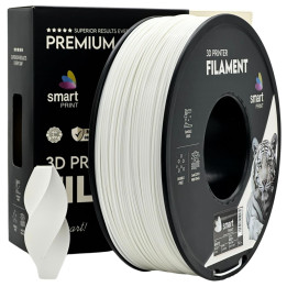 Filament Smart Print ABS+ White Biały Wytrzymały Techniczny 1.75mm 1kg