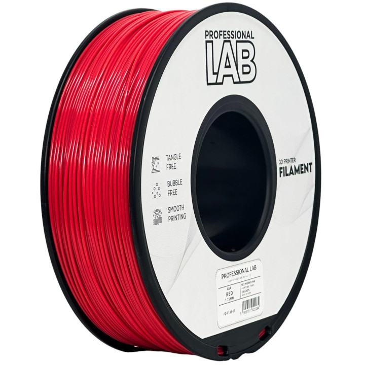 Filament Prof. Lab ASA Red UV Resistant 1.75mm 1kg