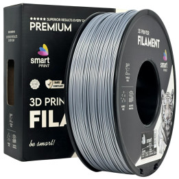Filament ASA Smart Print 1.75mm 1kg Srebrny Silver Mat Odporny UV