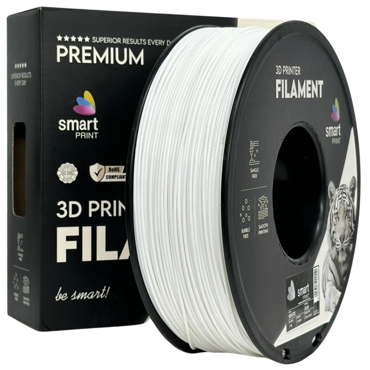 Filament Smart Print ASA White Biały UV Odporny 1.75mm 1kg