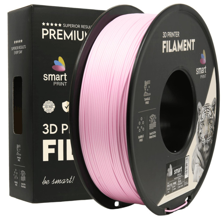Filament Smart Print PLA Pastel Pink Różowy 1,75mm 1kg