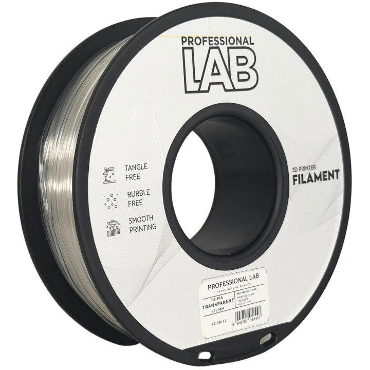 Filament Prof. Lab HS-PLA Transparent Bezbarwny High Speed Szybki 1.75mm