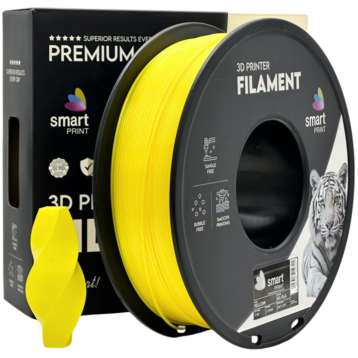 Filament Smart Print HS-PLA 1.75mm 1kg Yellow