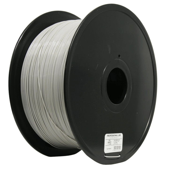 Filament Prof. Lab PETG Grey Szary 1,75mm 3kg Duża Szpula