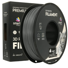 Filament PLA Carbon Gray 1,75mm 1kg szary z węglem Smart Print