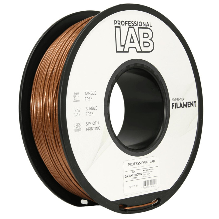 Filament Prof. Lab PLA Galaxy Brown Brązowy 1,75mm 1kg