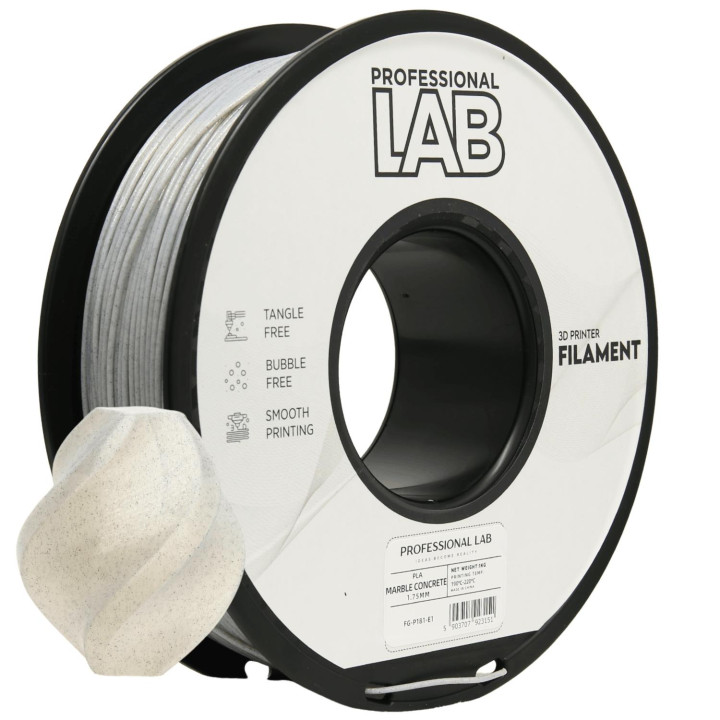 Filament Prof. Lab PLA Marble Concrete Marmur Beton 1,75mm 1kg
