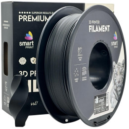 Filament PLA Matte Black 1.75mm 1kg Black Matte Smart Print
