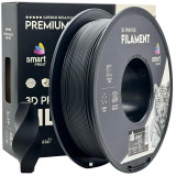 Filament PLA Matte Black 1,75mm 1kg czarny matowy Smart Print 3D