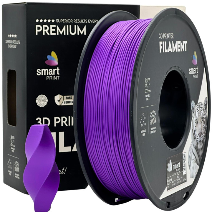 Filament PLA Purple 1.75mm 1kg Purple Classic Smart Print