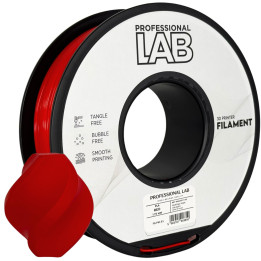 Filament Prof. Lab PLA Red Czerwony Łatwy Druk Początkujący 1.75mm 1kg