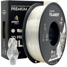 Filament Smart Print PLA 1,75mm 1kg bezbarwny Transparent Przezroczysty