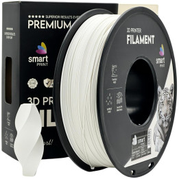 Filament Smart Print PLA 1.75mm 1kg ciepły White Warm White