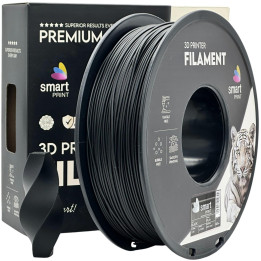 Filament Smart Print PLA+ Black Reinforced 1.75mm 1kg