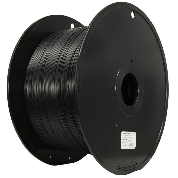 Filament Prof. Lab PLA+ Black 1.75mm 5kg Large Spool