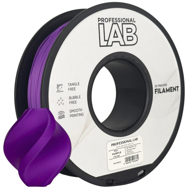 Filament PLA+ Prof. Lab 1.75mm 1kg Purple Reinforced