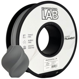 Filament PLA+ Prof. Lab 1.75mm 1kg Srebrny Silver Wzmocniony 3D