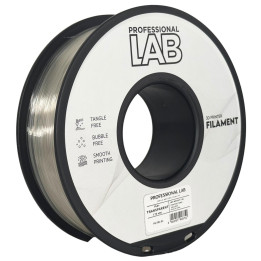 Filament PLA+ 1,75mm 1kg bezbarwny Transparent Prof Lab