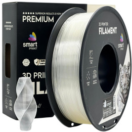 Filament Smart Print PLA+ Transparent Clear 1.75mm 1kg