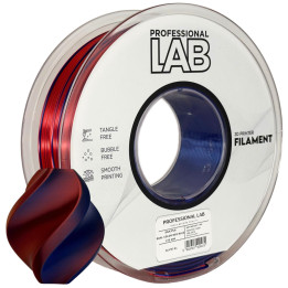 Filament Silk DualColor Prof.Lab 1.75mm 1kg Czerwono-Blue RedBlue