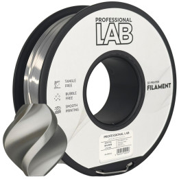 Filament Silk PLA 1,75mm 1kg srebrny jedwabisty połysk Silver