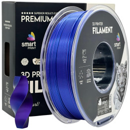 Filament Smart Print Silk PLA Tri Color Blue-Purple-Black 1.75mm 1kg