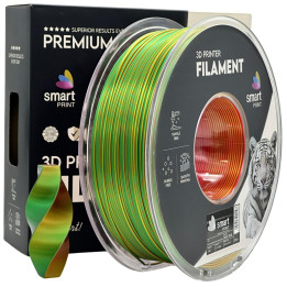 Silk PLA Tri Color red yellow green | Smart Print