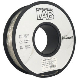 Filament Prof. Lab TPU Transparent Bezbarwny Elastyczny Guma 95A 1.75mm 1kg