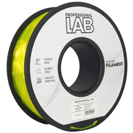 Filament Prof. Lab TPU Yellow Żółty Elastyczny Guma 95A 1.75mm 1kg