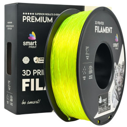 Filament Smart Print TPU Yellow Żółty Guma 95A 1.75mm 1kg