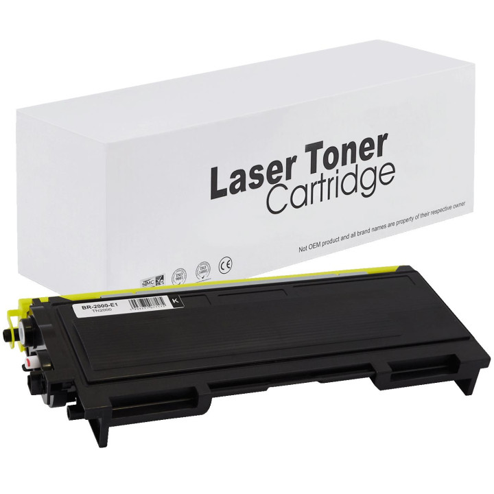Toner BR-2000 for Brother TN-2000 HL-2030 DCP-7010 MFC-7420 Black 2.5k