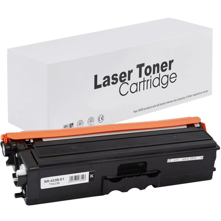 Toner BR-423B for Brother TN423BK HL-L8260 MFC-L8690 Black 6500str Box