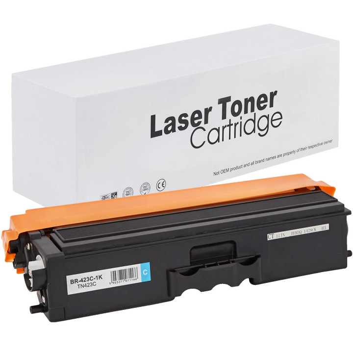 Toner TN-423C for Brother HL-L8260CDW MFC-L8690CDW Cyan Blue 4k