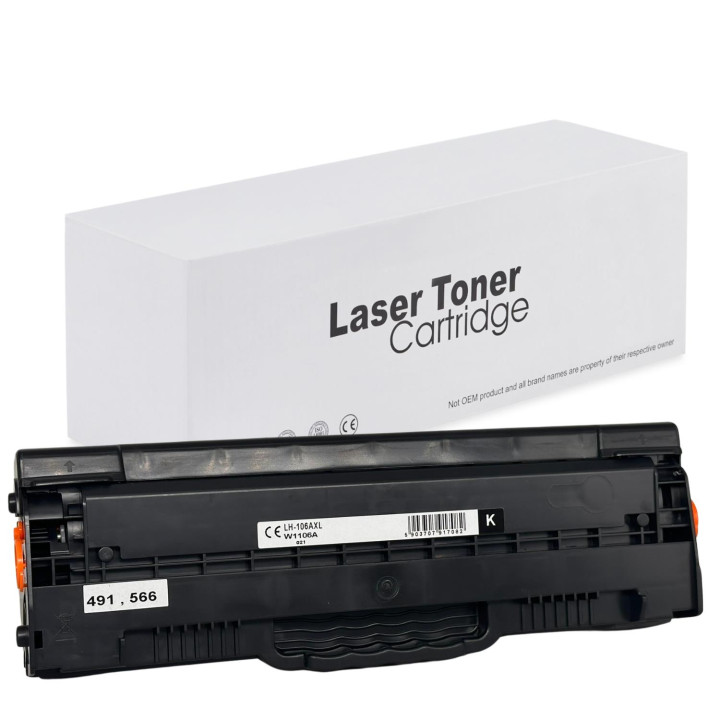 Toner HP-106AXL for HP W1106A 106A Laser 107a 107w 135a Black 3k