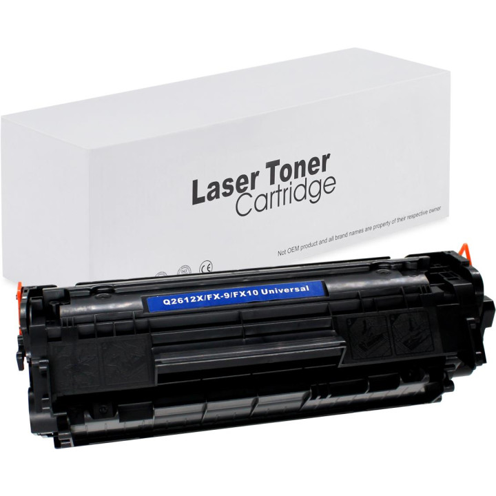 Toner HP-12X for HP Q2612X 12X LJ 1010 1018 1020 LBP-2900 Black 2.8k