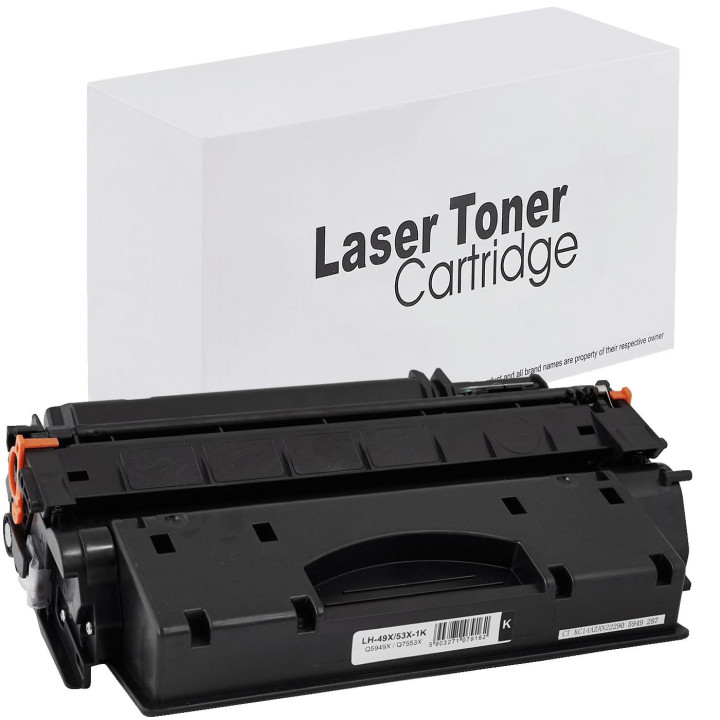 Toner Q5949X Q7553X do HP LaserJet 1320 P2015 Canon 708H 715H czarny 7k