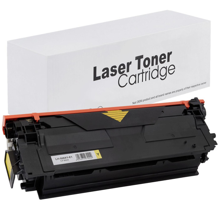 Toner CF362X 508X do HP Color LaserJet M552 M553 MFP M577 Yellow 9.5k Box