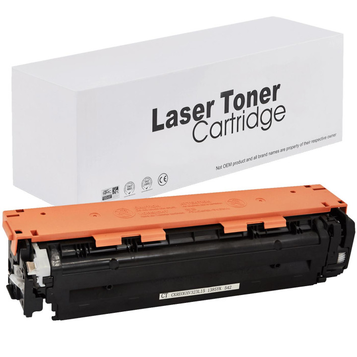 Toner CB542A CF212A CE322A CRG716 do HP Canon żółty Yellow 1.8k