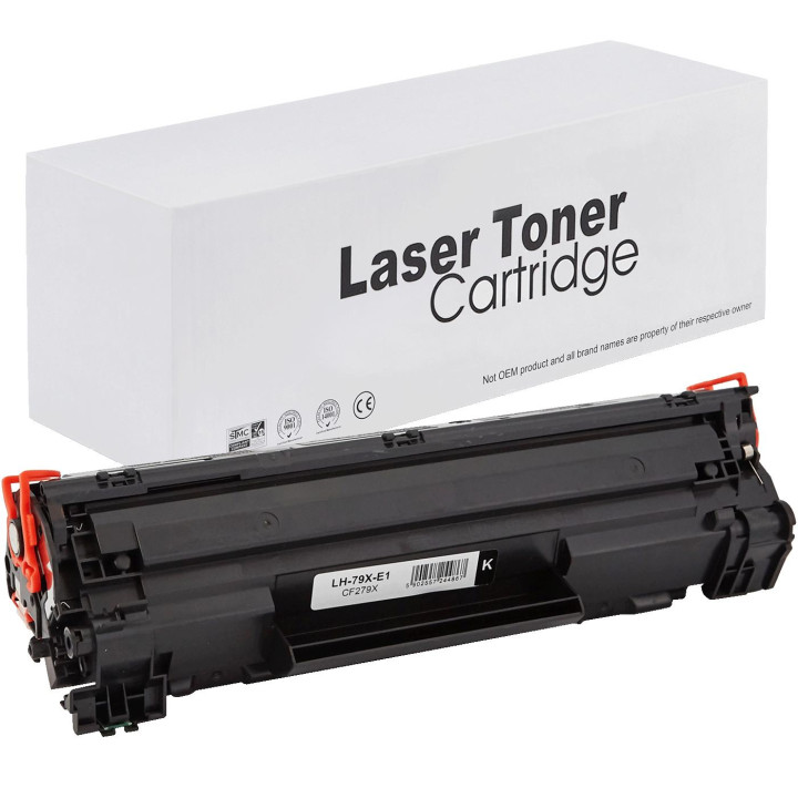 Toner HP-79X for HP CF279X 79X LaserJet Pro M12a M12w M26a Black 2.5k
