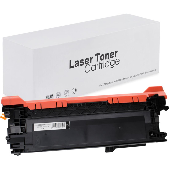 Toner CE250X 504X CE400X 507X do HP CP3525 M551 M570 Czarny Black 11k Box