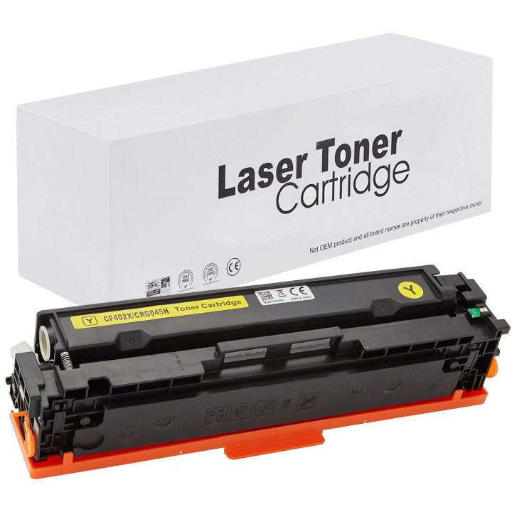 Toner CF402X CRG-045H do HP M252 M277 Canon MF633 żółty Yellow 2.2k