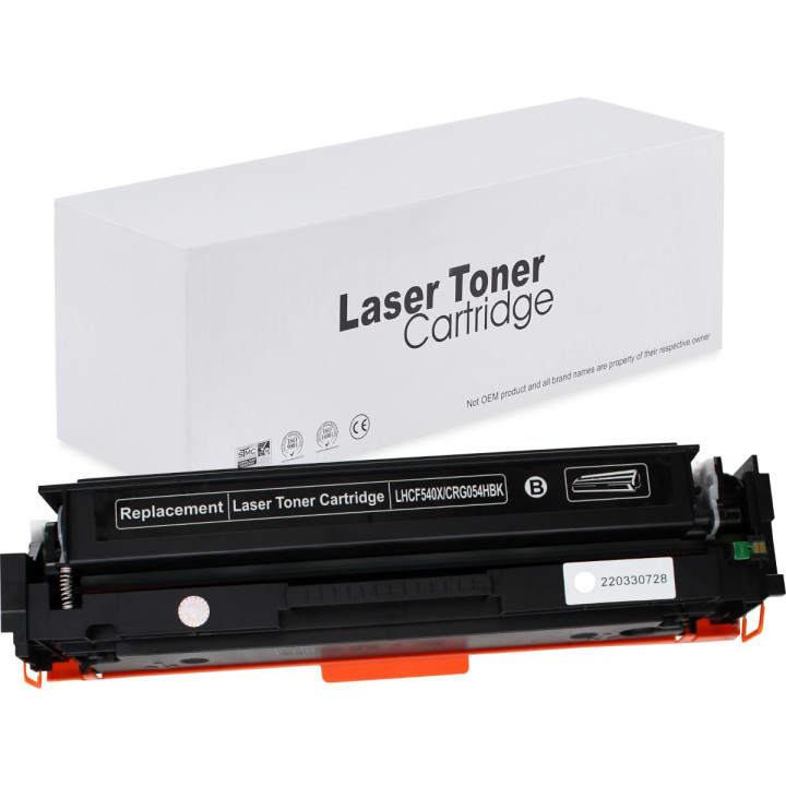 Toner CF540X 203X for HP LaserJet Pro M254dw M281fdw Canon CRG-054H Black