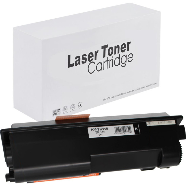 Toner KY-TK110 for Kyocera TK-110 FS-920 FS-1016MFP Black 7.2k