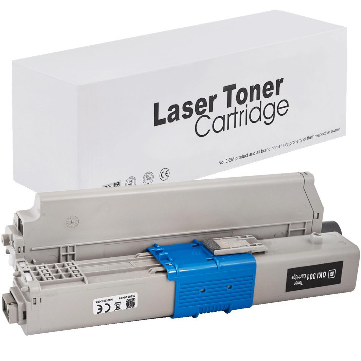Toner OK-301B for OKI 44973536 C301dn C321dn MC332dn MC342dn Black 2.2k
