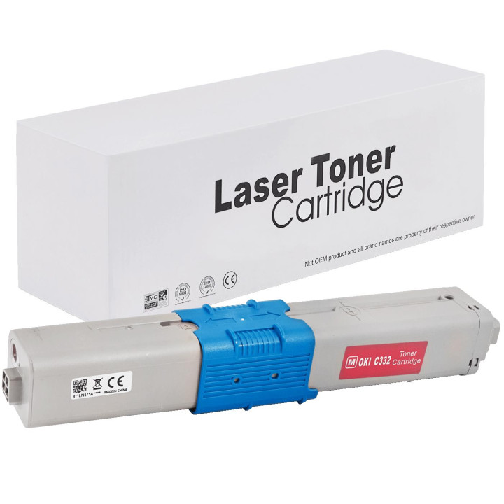 Toner 46508710 for OKI C332 MC363 C332DN MC363DN magenta Red 3k XL