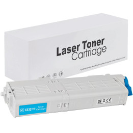 Toner do OKI 46490607 C532 C542 MC563 MC573 niebieski Cyan 6k
