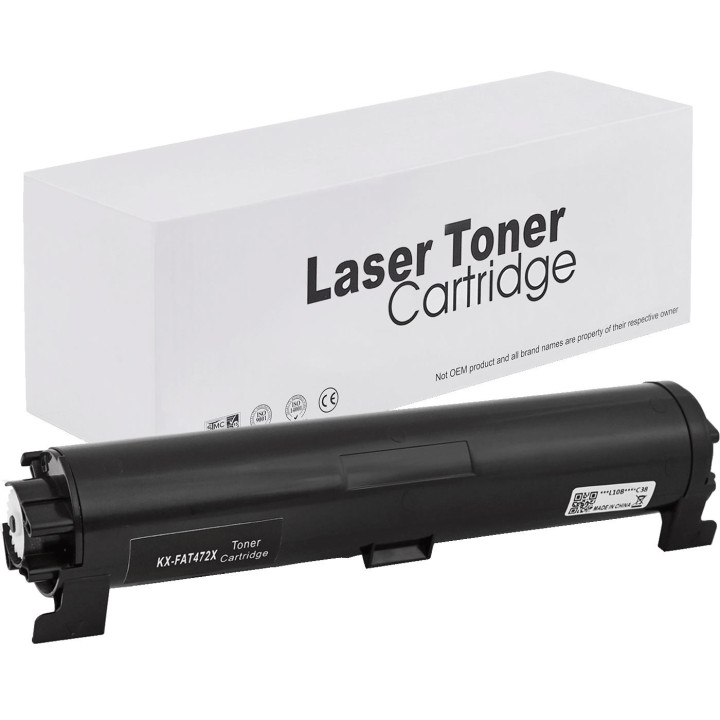 Toner PA-KXFA472X for Panasonic KX-FAT472X KX-MB2120 KX-MB2130 Black 2k