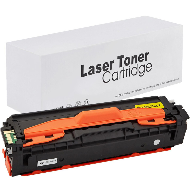 Toner for Samsung CLT-Y504S CLP-415 CLX-4195 Yellow 1.8k