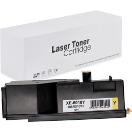 Toner XE-6010Y for Xerox 106R01633 Phaser 6000 WorkCentre 6015 Yellow 1k