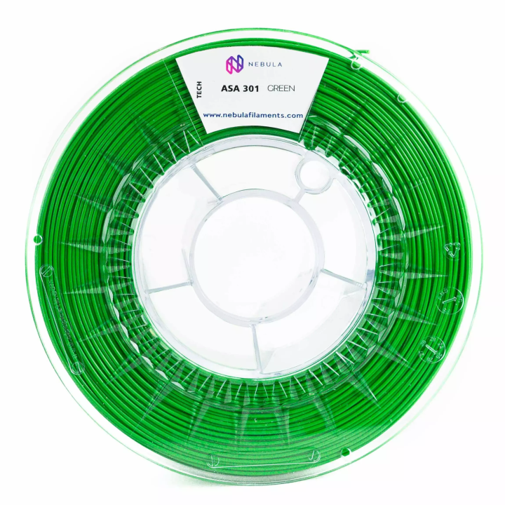 Filament Nebula ASA 301 Green Zielony UV Outdoor 1.75mm 1kg